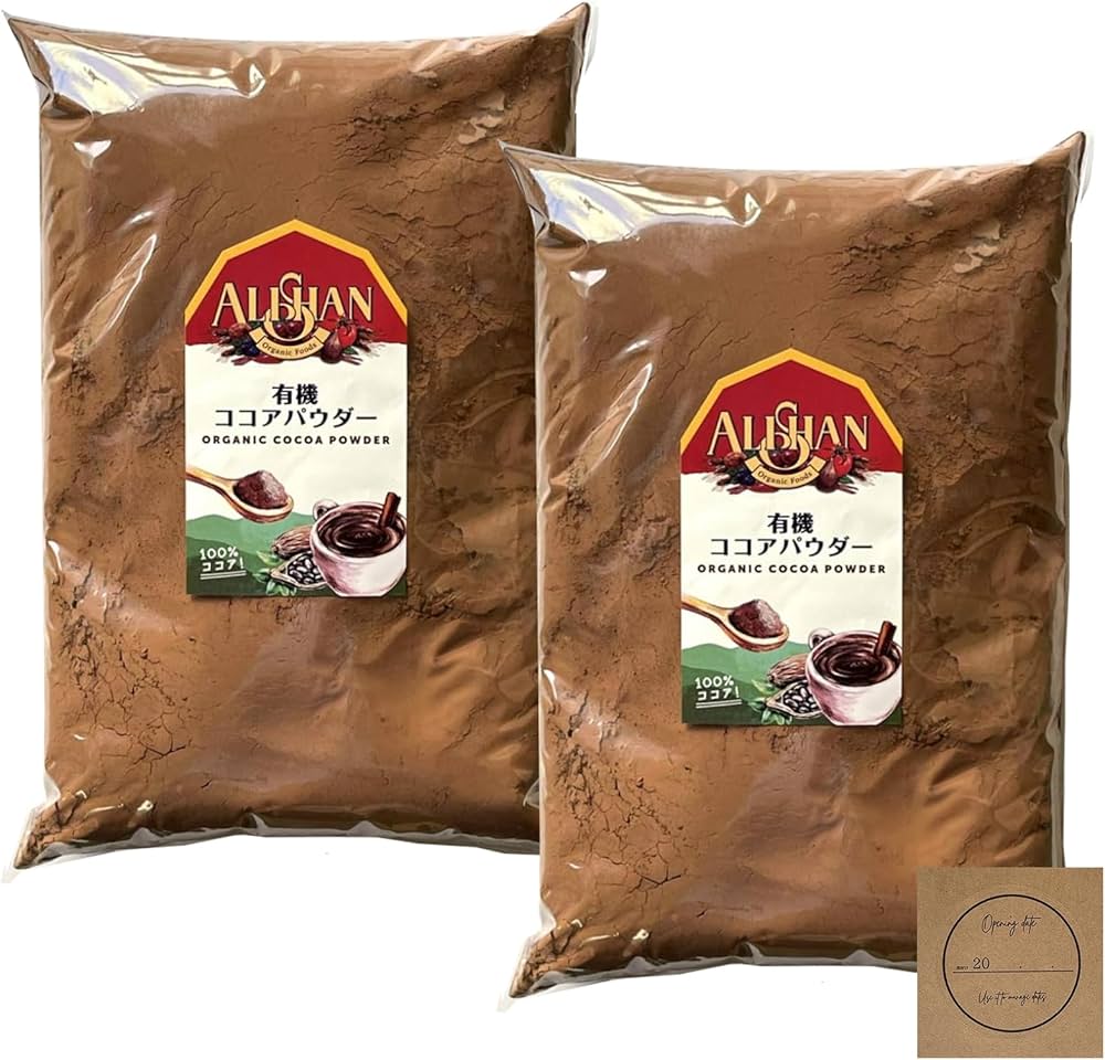 Amazon | 有機ココアパウダー 2kg 業務用ココア 純ココア オーガニック