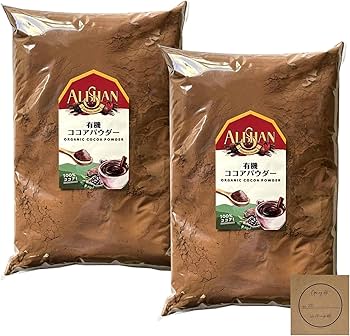 Amazon | 有機ココアパウダー 2kg 業務用ココア オランダ産 アルカリ