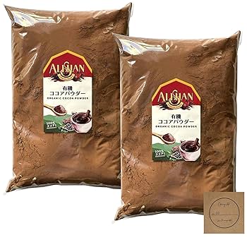Amazon | 有機ココアパウダー 2kg 業務用ココア 純ココア