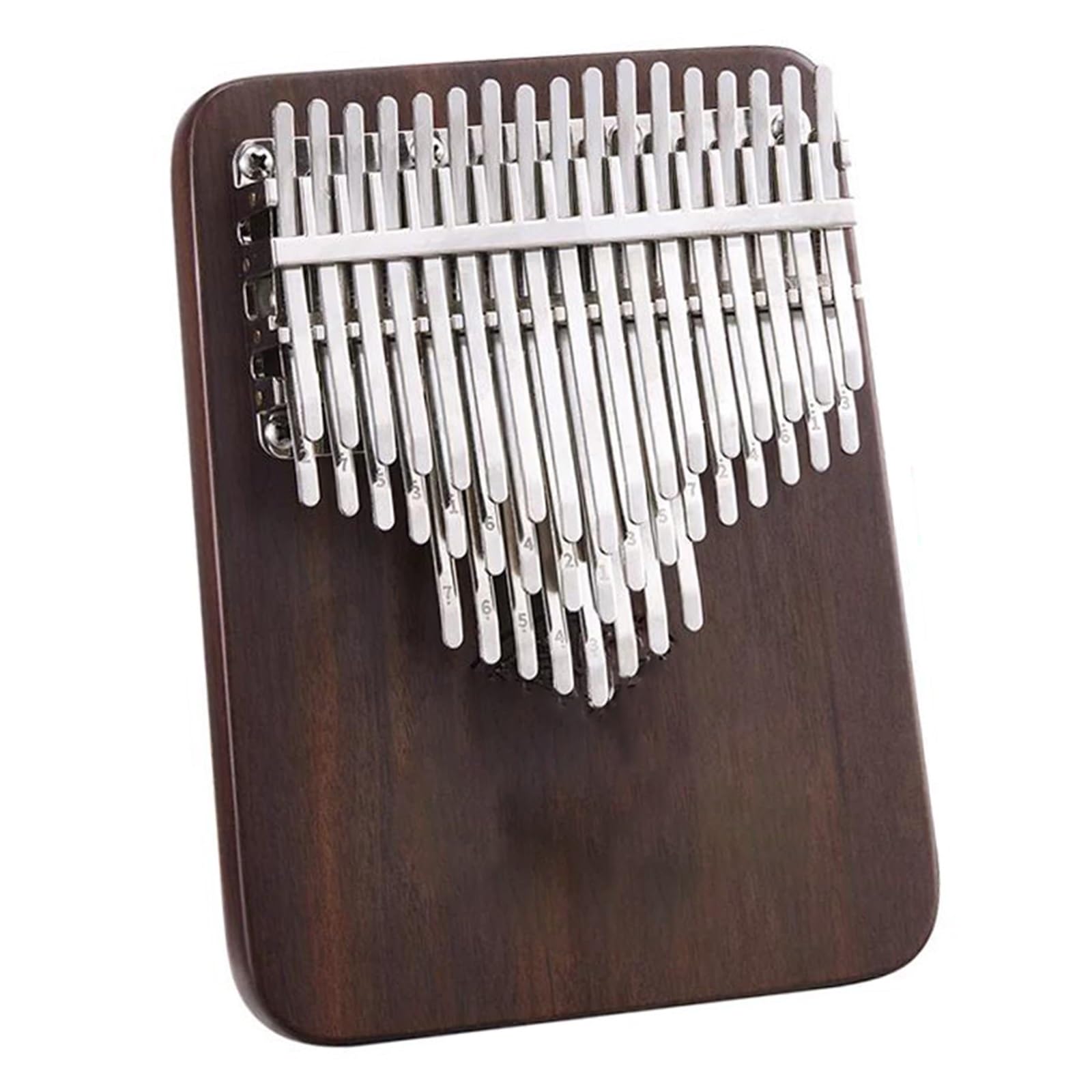 Kalimba portátil C Kalimba De Madera De Nogal Negro | La kalimba tiene un tamaño muy compacto.(42 Keys)