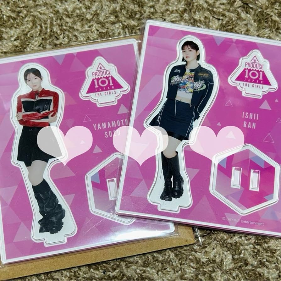 Amazon.co.jp: ME I 石井蘭 山本すず アクスタ : おもちゃ 