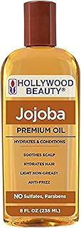 Hollywood Beauty Jojoba Oil Scalp Treatment, Beige , 8 Oz
