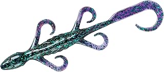 YUM Lizard Ultimate Finesse Lizard Soft Plastic Swim-Bait Bass Fishing Lure with Curly Legs and Tail