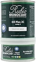 Vista 132 de Rubio Monocoat Aceite para Acabado de Madera 175 pies² - Puro Oil Plus 2C Aceite de Linaza para Madera Rápido de Secar, Ecológico para Uso