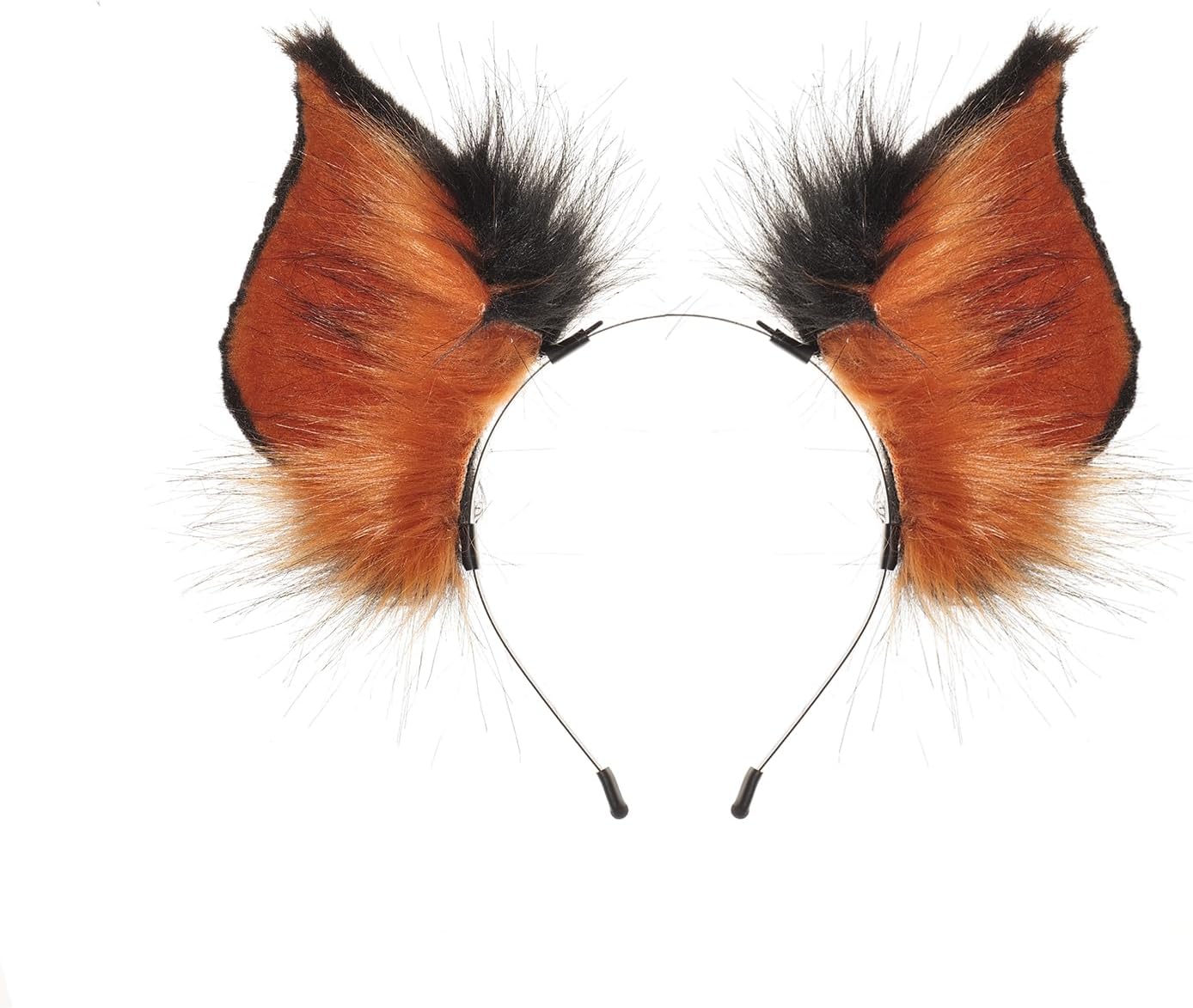 Handmade Bat Beast Ears Headband Adult Cosplay Costume Accessories for Halloween, Anime Con, Stage Performance