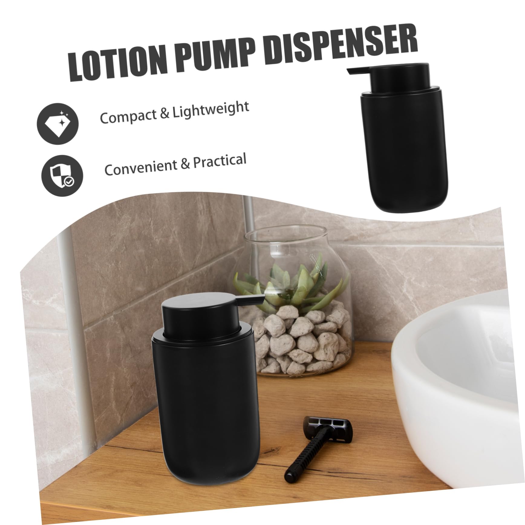 Cabilock Dispensador De Loción De Viaje De 2 Piezas Dispensador De Jabón Líquido para Platos Portátil A Prueba De Fugas para Baño Y Cocina.