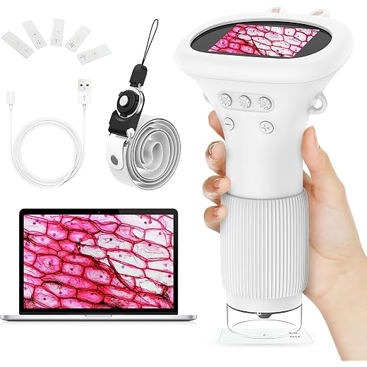 HUTACT Kids Portable Microscope 1000X