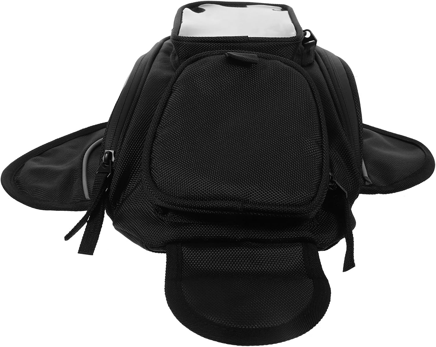 NUOBESTY Motorcycle Tank Bag Magnetic Waterproof Motorbike Storage Bag with Earphone Hole for Riding Navigation and Luggage