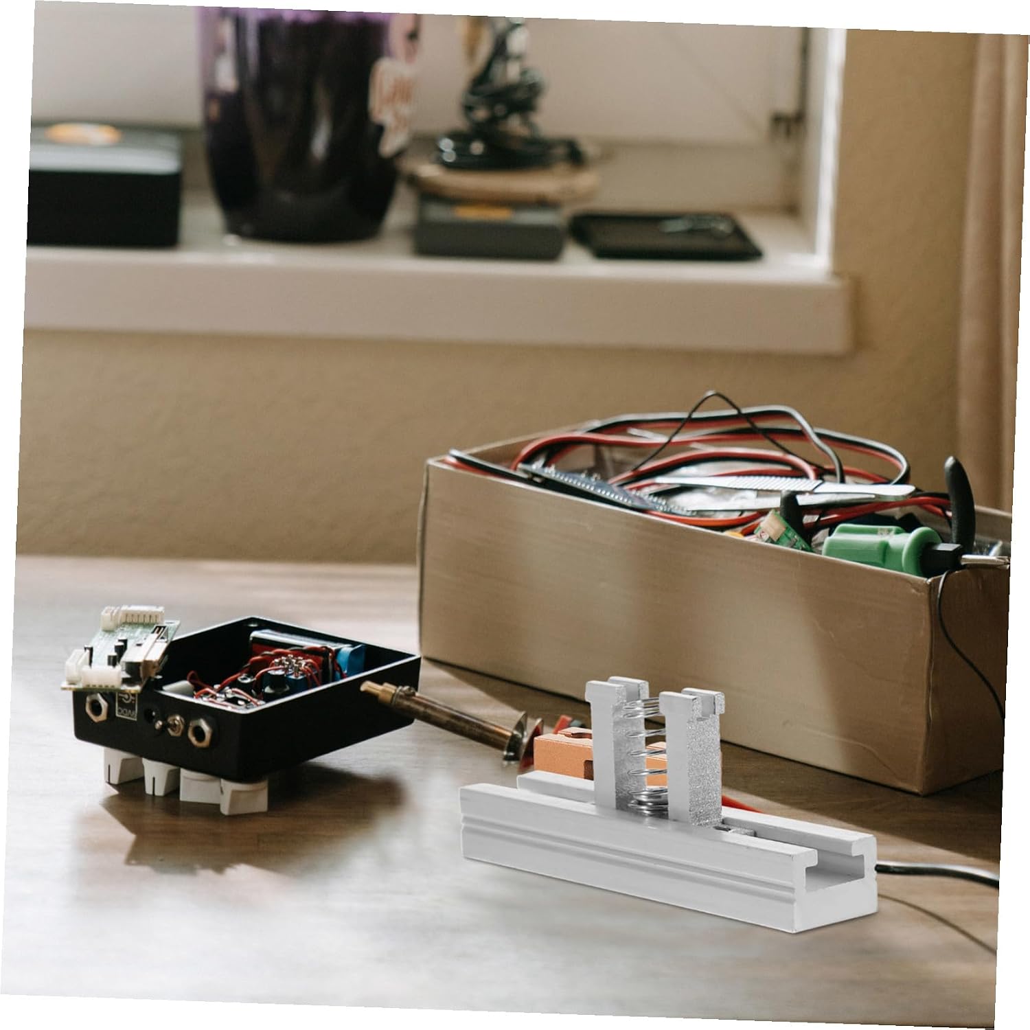 Ball Grid Array Clip Fixture for 60mm Chip, Aluminum Alloy Reballing Tool