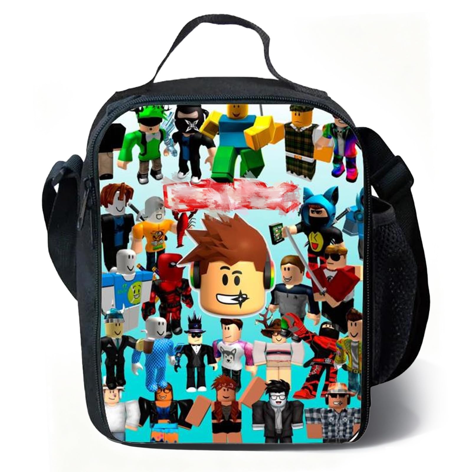 NTGFU Lunch Bag Kids, Reusable Insulated Cooler Boys Lunch Box, Large Capacity Waterproof Packed Lunch Bag for School Office Picnic Travel Beach — image 1