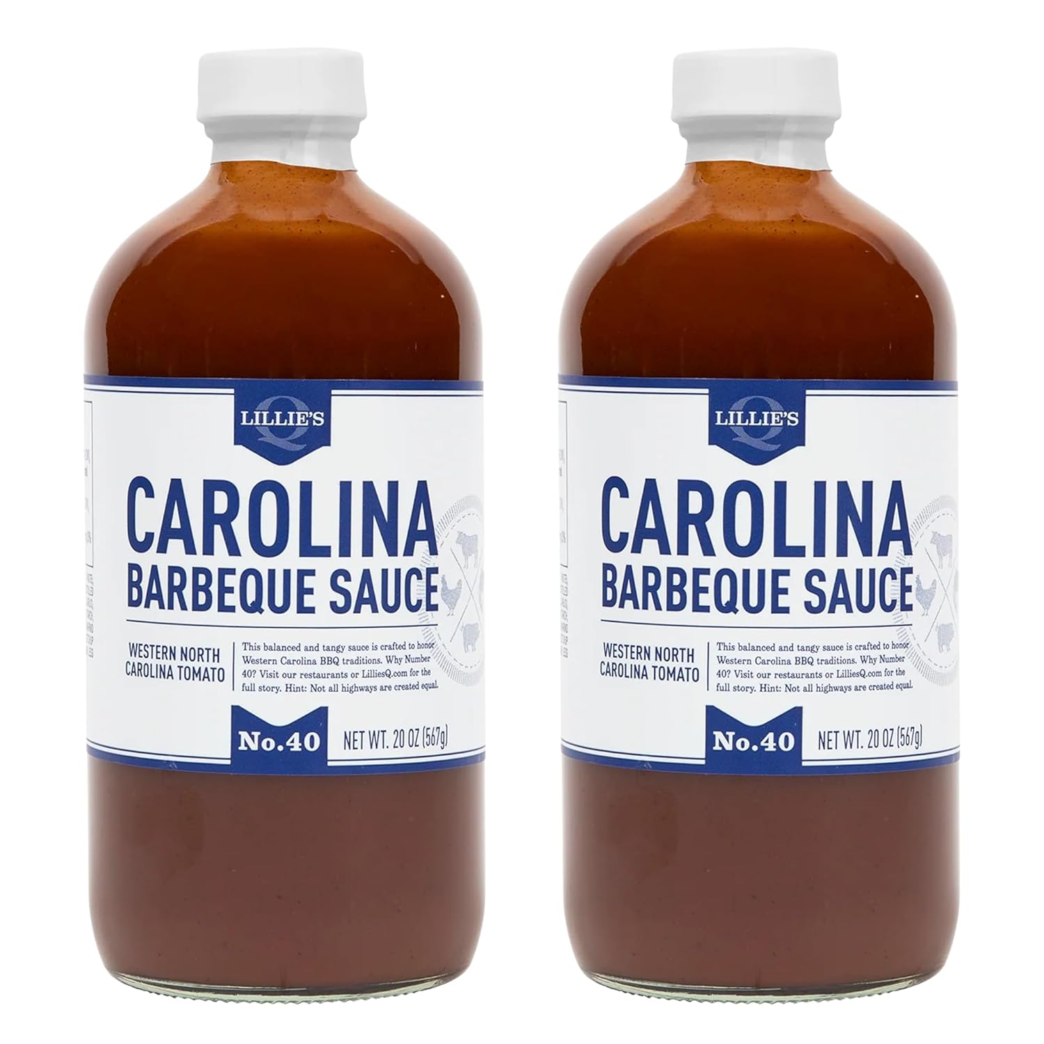 Lillie's Q - Smoky Barbeque Sauce, Gourmet BBQ, Sweet Brown Sugar BBQ Sauce, Mild Smoky Flavor, Premium Ingredients, Made with Gluten-Free Ingredients (156 oz)