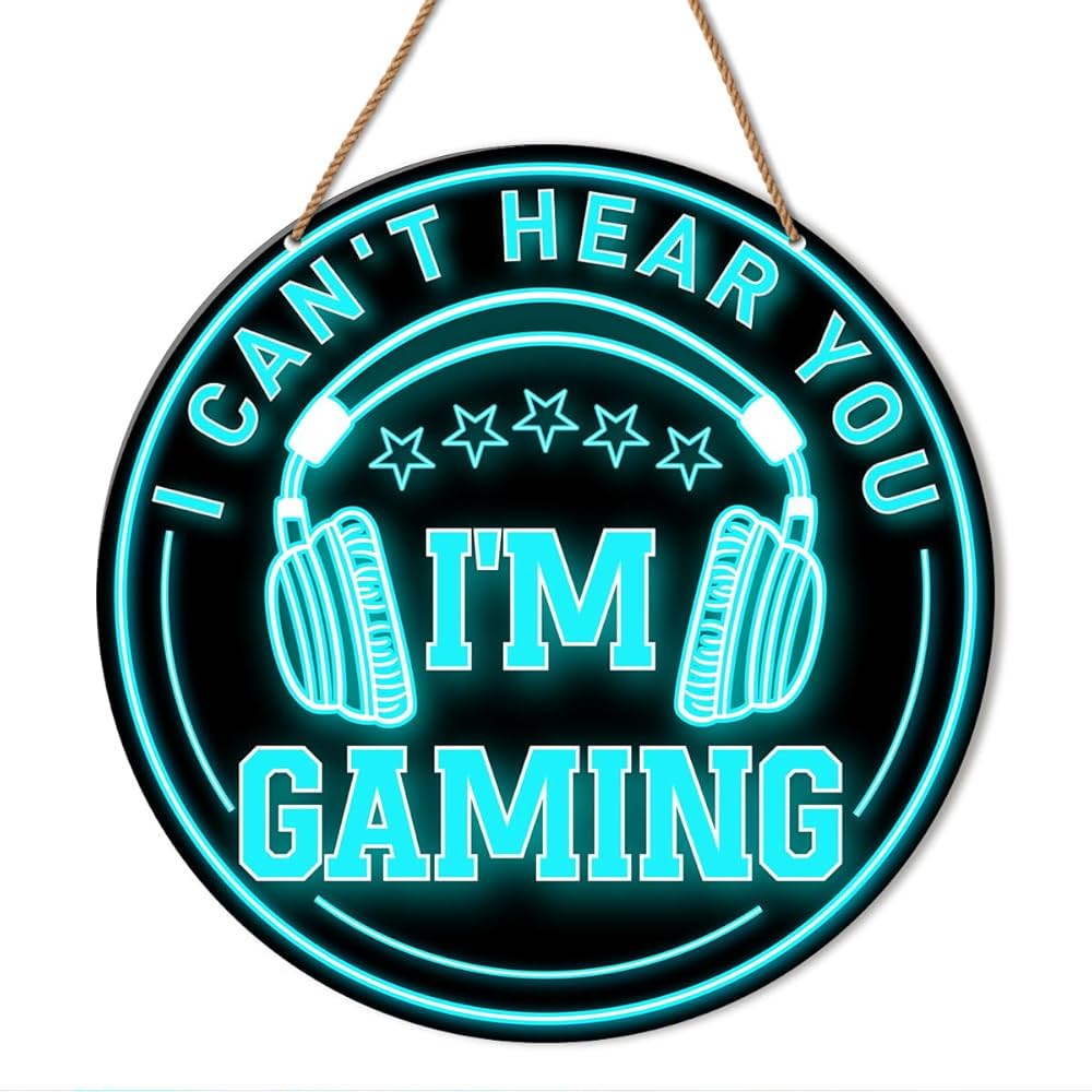 Accroche-porte Gaming In Progress : Panneau « Ne Pas Déranger » - Canada