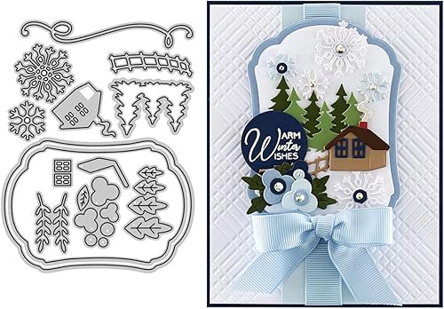 Miniatura 9 de Troqueles de calabaza fantasma y flores de Halloween para hacer tarjetas, troqueles de corte de metal, troqueles de papel para álbumes de recortes,