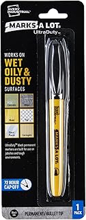 Avery Marks A Lot UltraDuty Permanent Markers, Bullet Tip, Water Resistant, 1 Black Industrial Marker (29843)
