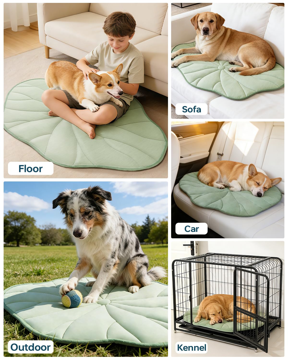 BG-BABYGO Tapete de refrigeración para perros, 39 x 27 pulgadas, reversible, Q-MAX>0.5, tapete de refrigeración para perros pequeños y medianos, almohadilla de refrigeración lavable para mascotas 3.0