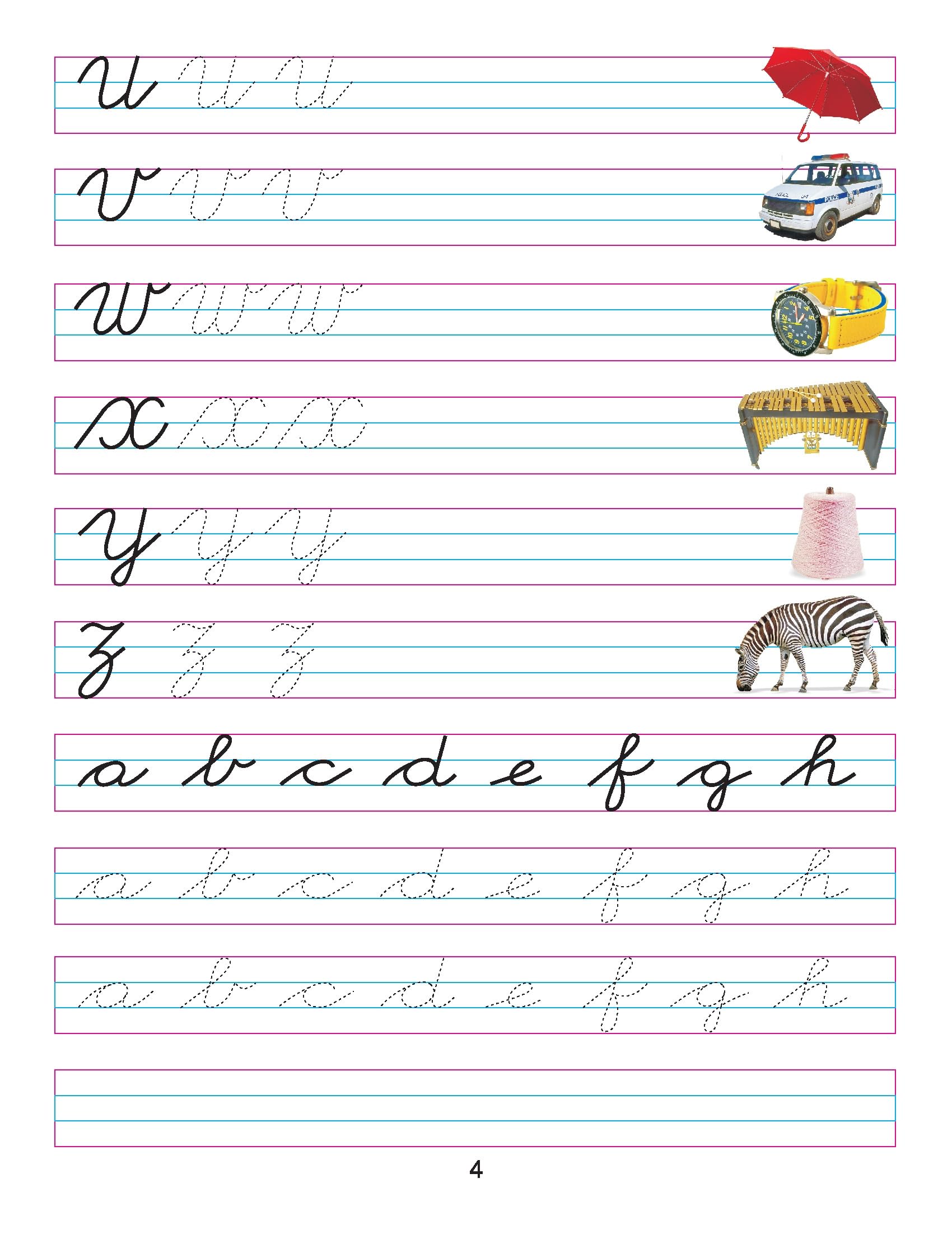 Cursive Writing Book for Kids – Learn Joining Letters (Part 1) | Progressive Handwriting Practice to Master Cursive Letter Connections | Fun Activities for Ages 3–7 2
