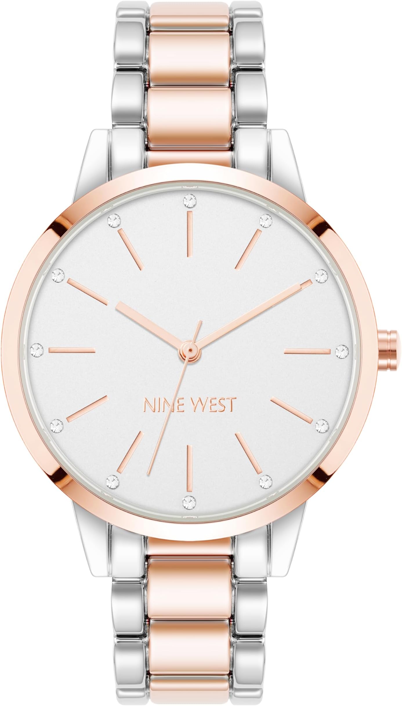 Women's Crystal Accented Bracelet Watch