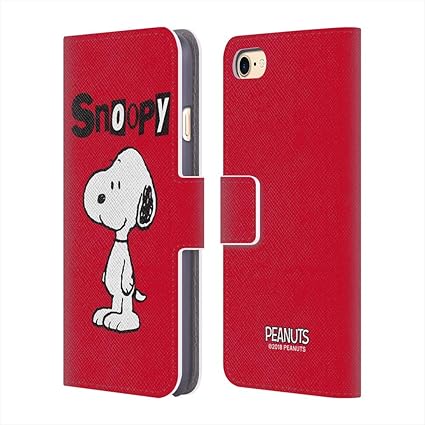 Amazon Co Jp Peanuts スヌーピー 70周年記念 Snoopy レザー手帳型 Iphoneケース 公式 オフィシャル 家電 カメラ