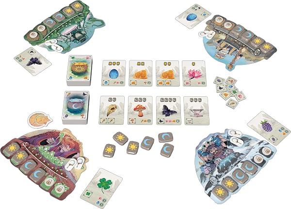 Asmodee – Carnuta – Repos Production – Jeu de Cartes Tactique – Concours de Potions – Combinaisons – Dès 10 Ans – 2 à 4 Joueurs – 25 Min – Version Française - 5