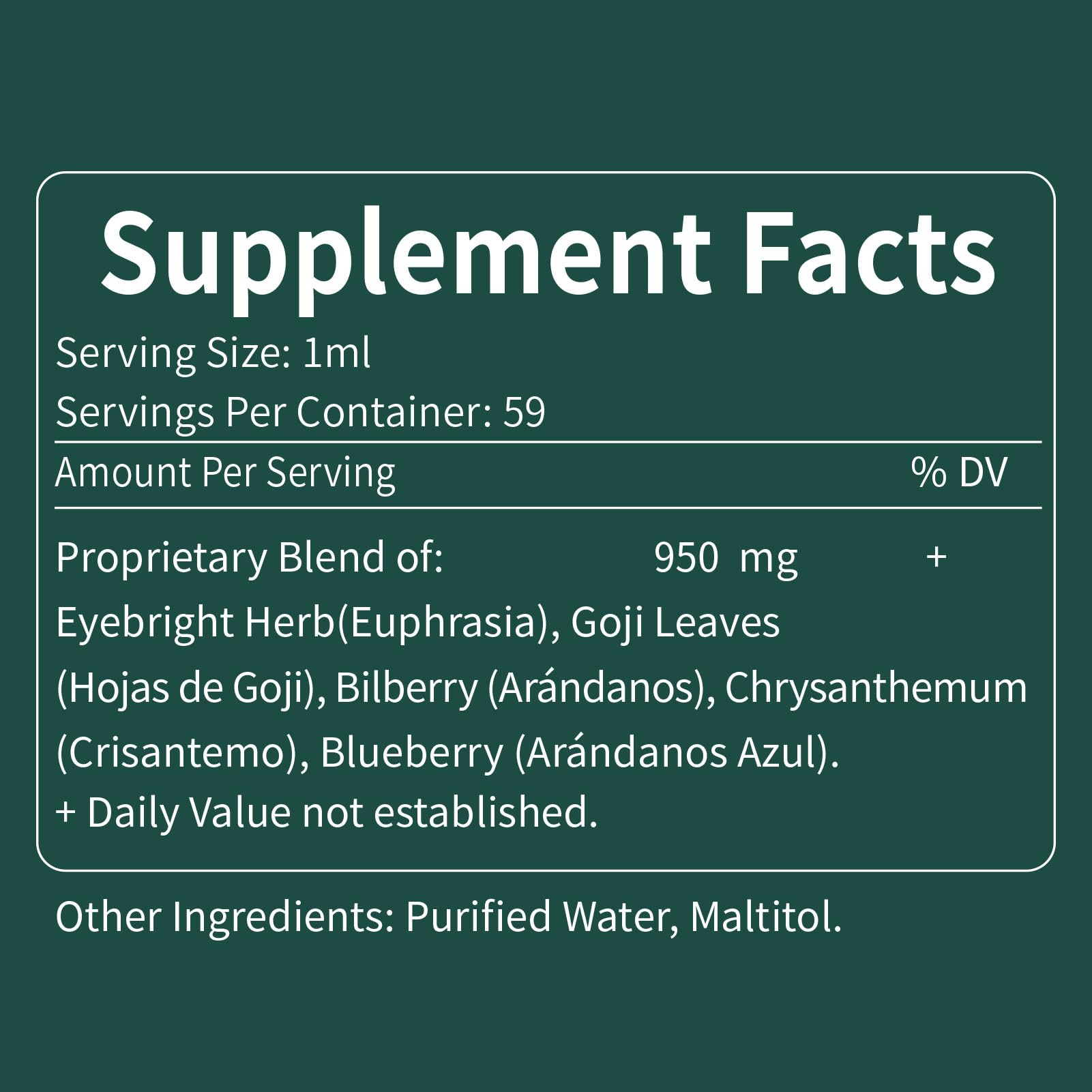 Eyebright Herb Drops - Support Eye Health, Eye Fatigue & Dry Eye — Amazon image 8