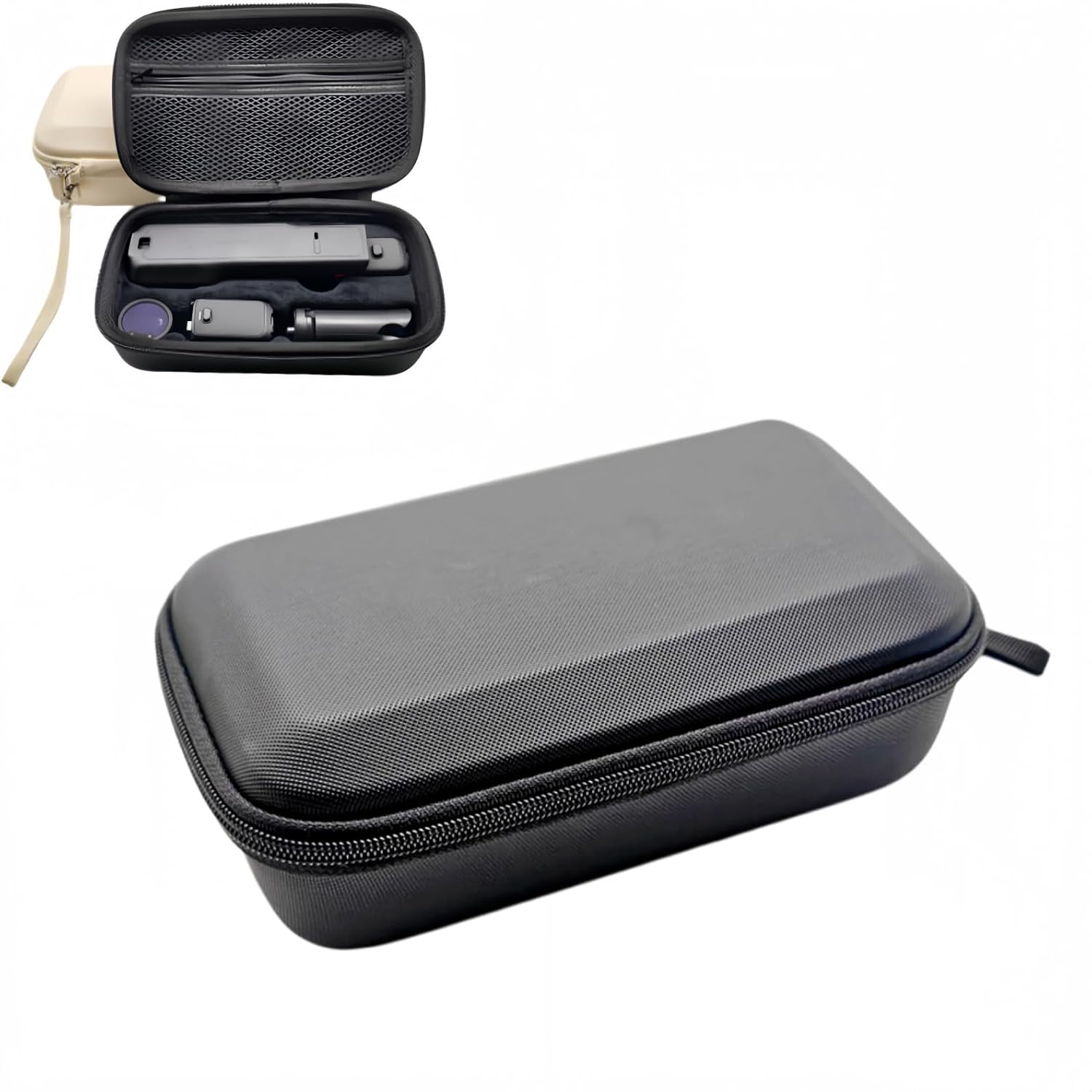 Hard Carrying Case Compatible with Insta360 Luna Ultra Battery Life Kit, Shockproof EVA Storage Bag for Gimbal Camera Accessories