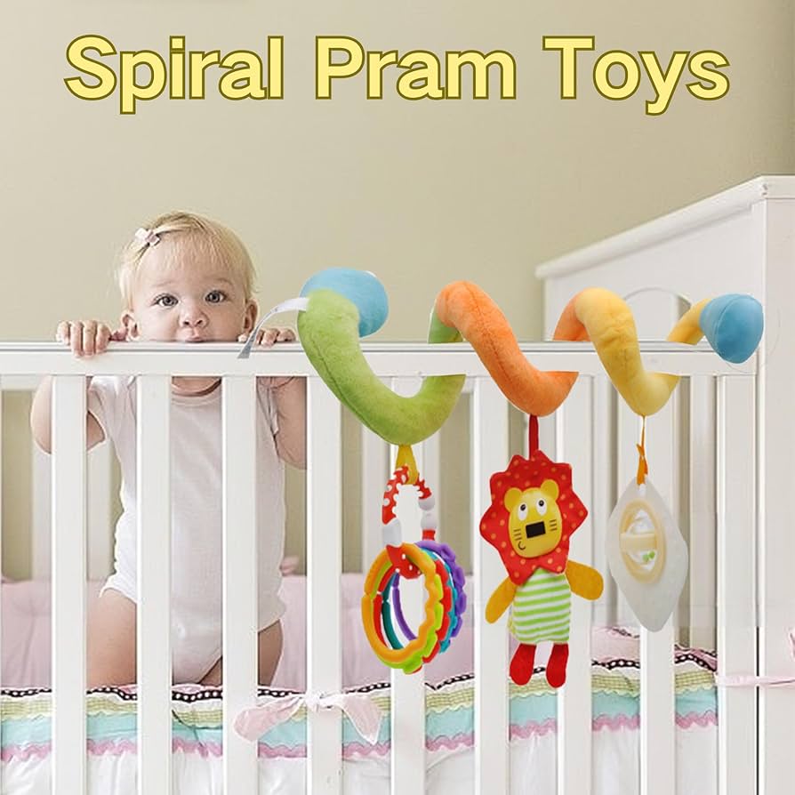 Giocattolo Morbido Twisty Hanging Per Passeggino E Seggiolino Auto - Peluche Con Magnete Per Bambini