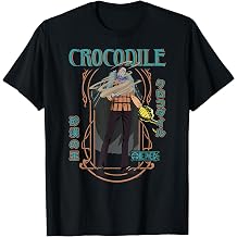 One Piece Anime Crocodile Desert King Warlord of the Sea T-Shirt