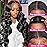 Hedy Body Wave Lace Front Glueless Wigs Human Hair Pre Plucked Pre Cut HD Lace No Glue 10A Lace Closure Human Hair Wigs for Women with Natural Hairline Natural Color 180% Density 22 inch