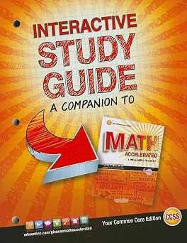 Glencoe Math Accelerated, Interactive Study Guide MERRILL PRE-ALGEBRA