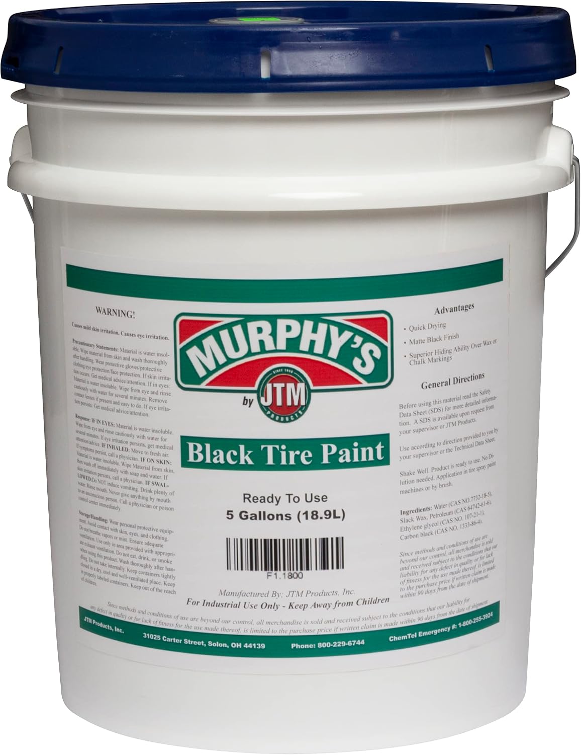 Murphys Black Tire Paint 5G