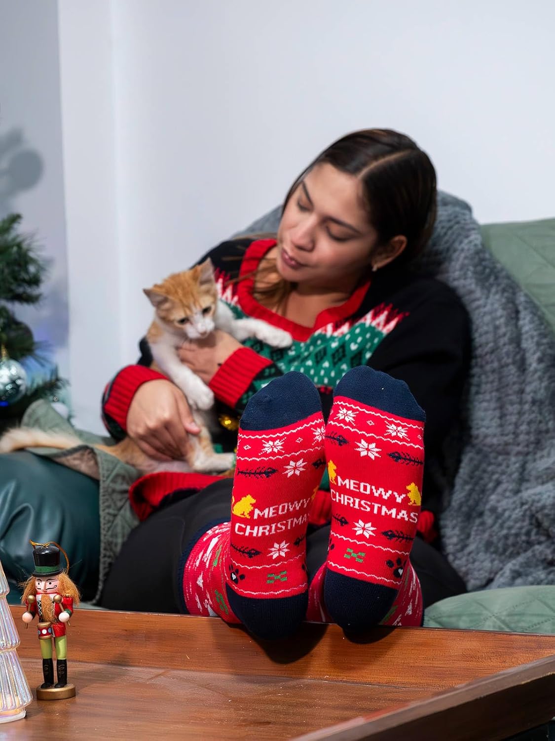 IRISGOD Funny Christmas Socks for Men & Women - Novelty Xmas Gifts - Cool Stocking Stuffers - Image 2