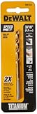 3/16-Inch Titanium Nitride Coated, Split Point Twist Drill Bit (DW1312)