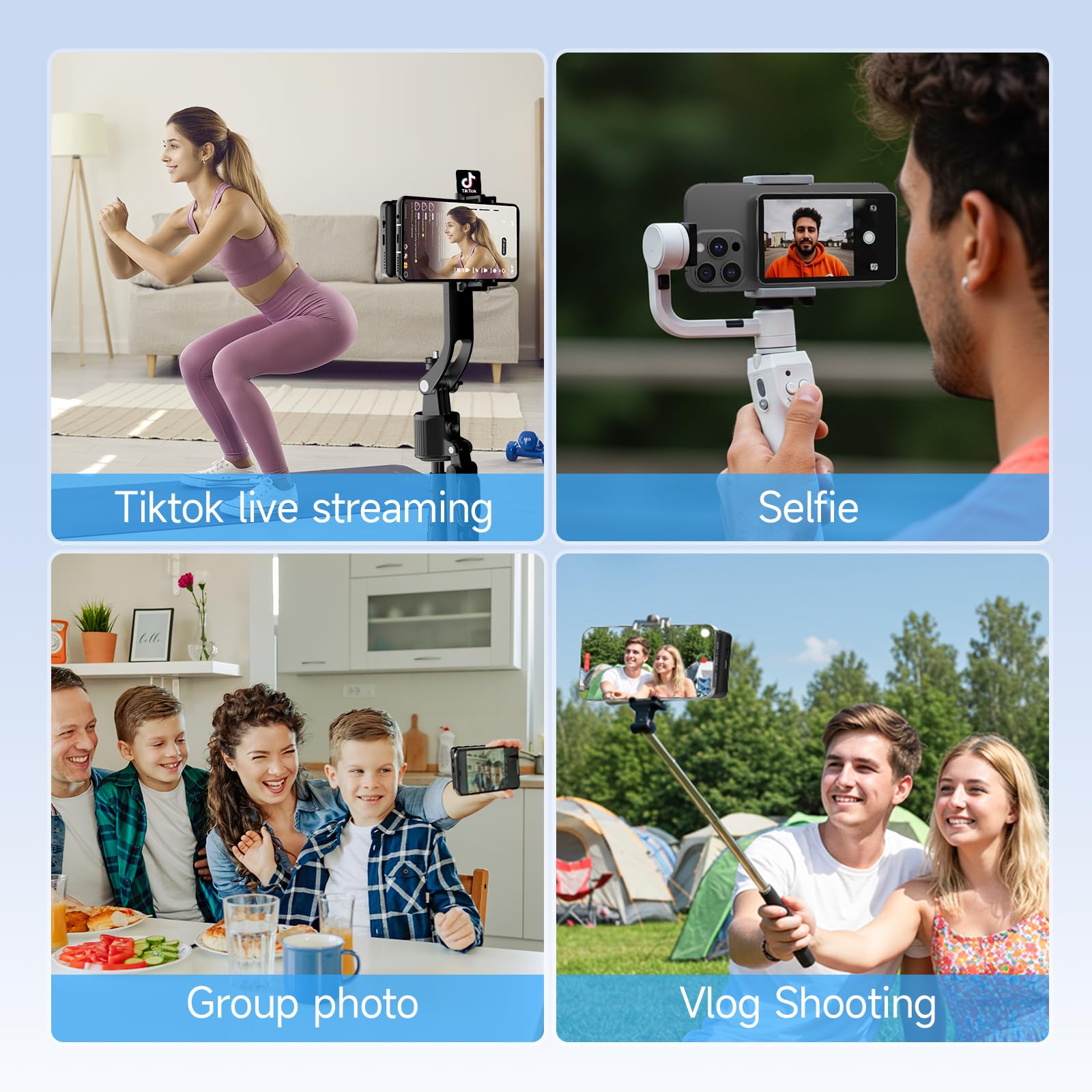 Rollei Easy Creator ekran monitora do selfie do telefonu, 10.1 cm, magnetyczne akcesorium do tylnej aparatu, kompatybilne z iPhone'em i Androidem, do TikTok, transmisja na żywo, vlogowanie
