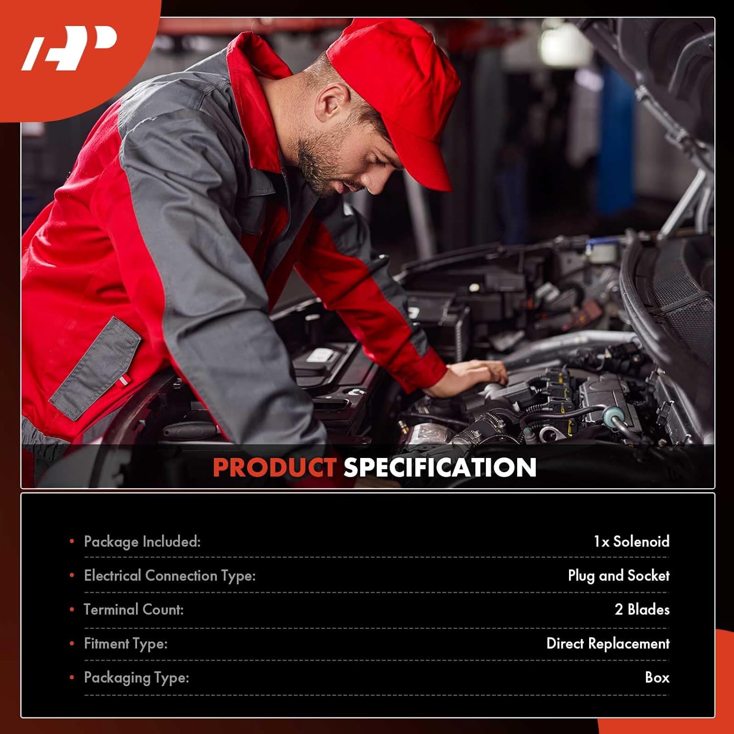 A-Premium Intake Engine Variable Valve Timing (VVT) Solenoid Compatible with Nissan Versa 2009-2020, Versa Note 2014-2016, L4 1.6L, Replace# 23796-ED000