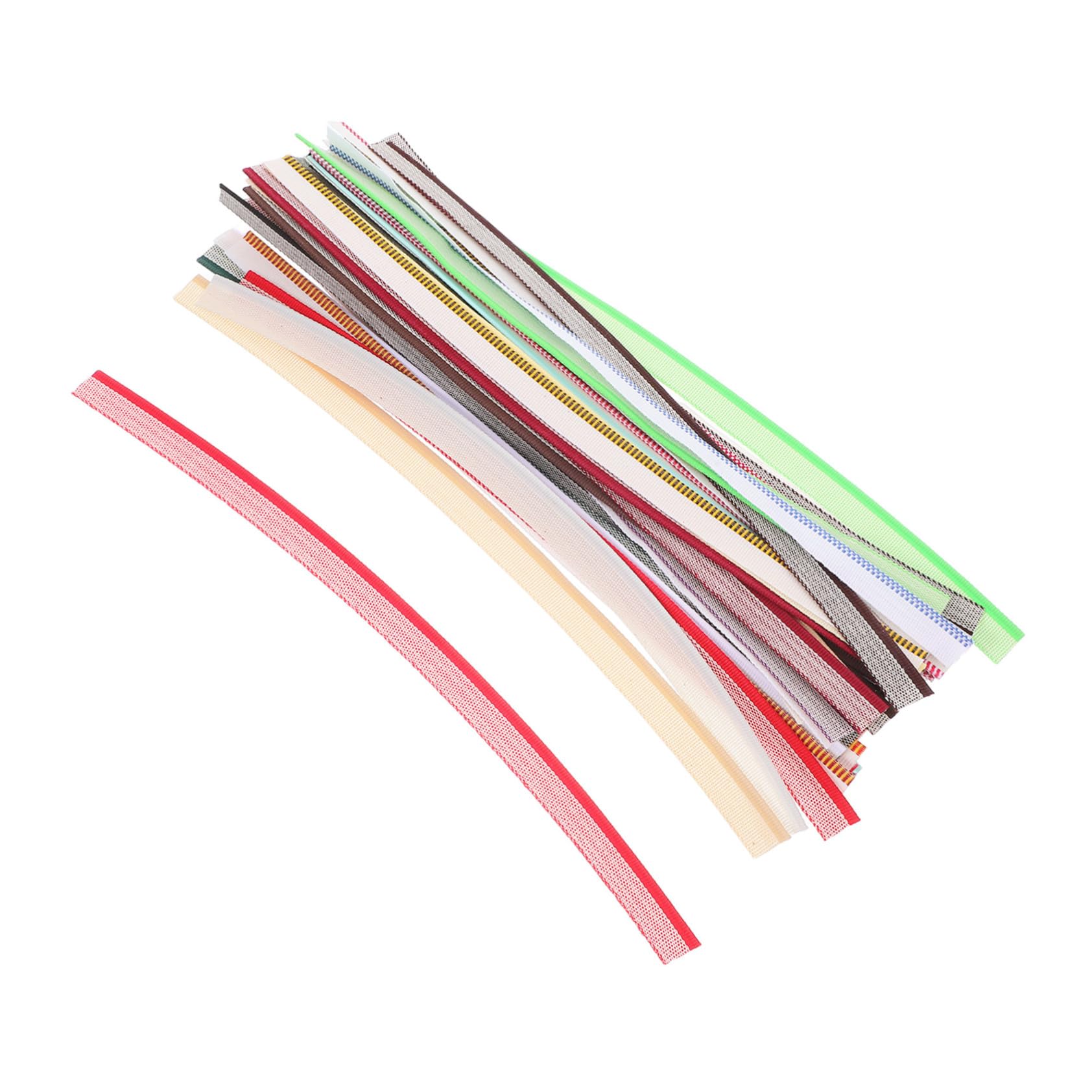 ARTIBETTER Bookbinding Fabric Kit 52pcs Endbands 26 Colors Cloth for Book Repair Scrapbooking DIY Projects