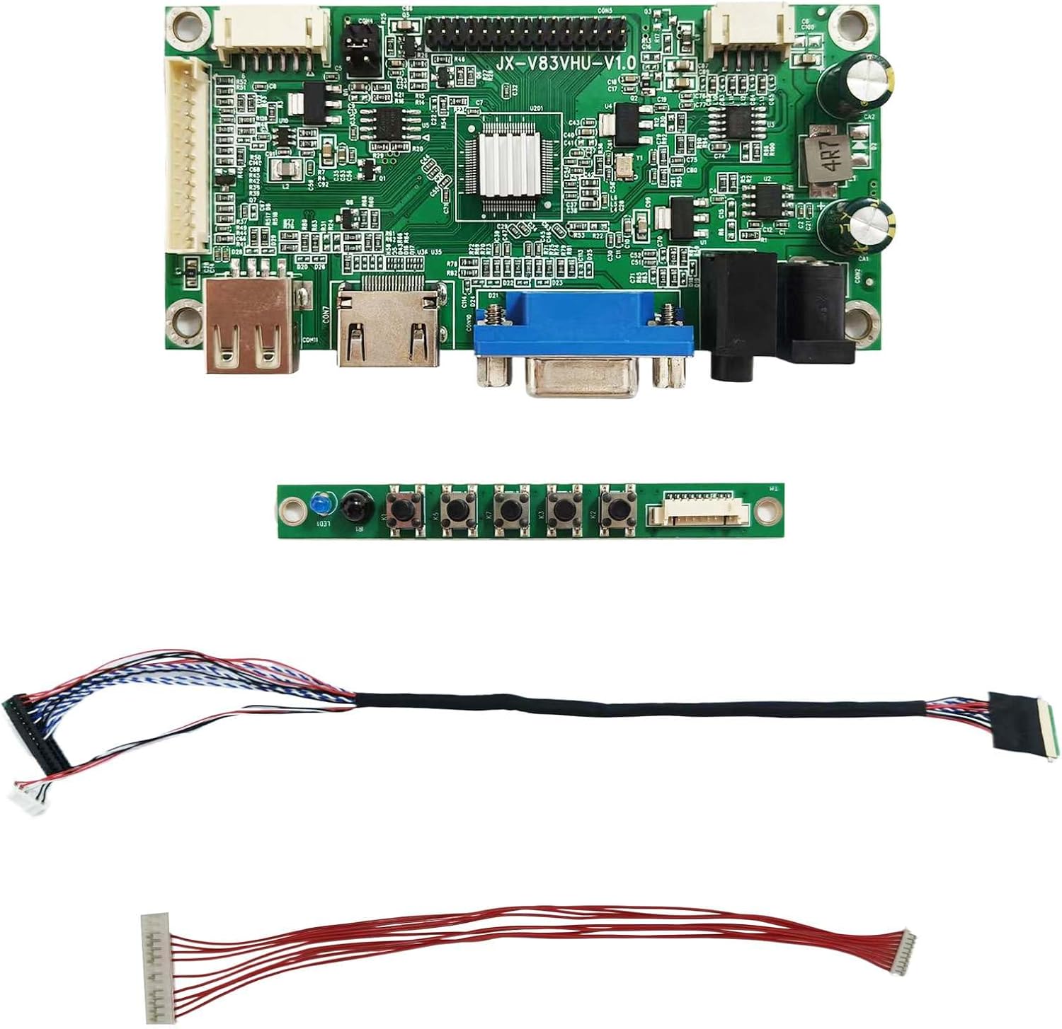 H/D VGA USB LVDS Controller Board for 10.1 inch 1280X800 40 pins BP101WX1-206 GV101WXM LCD Display