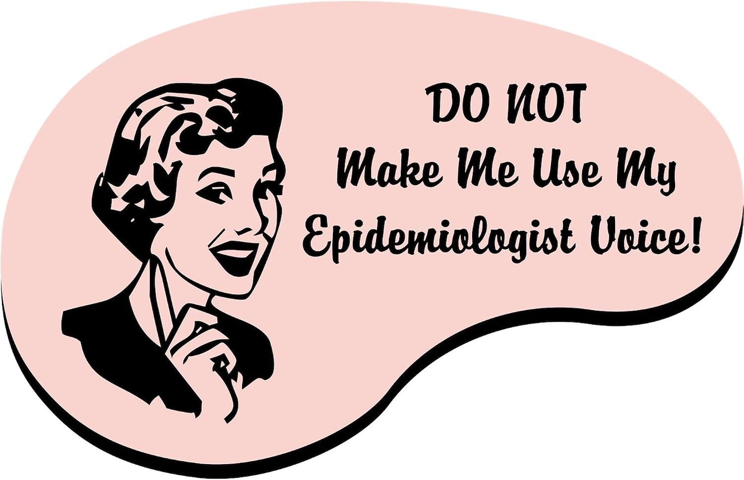 CafePress Epidemiologist Voice Rectangle Magnet, 3"x2" Refrigerator Magnet