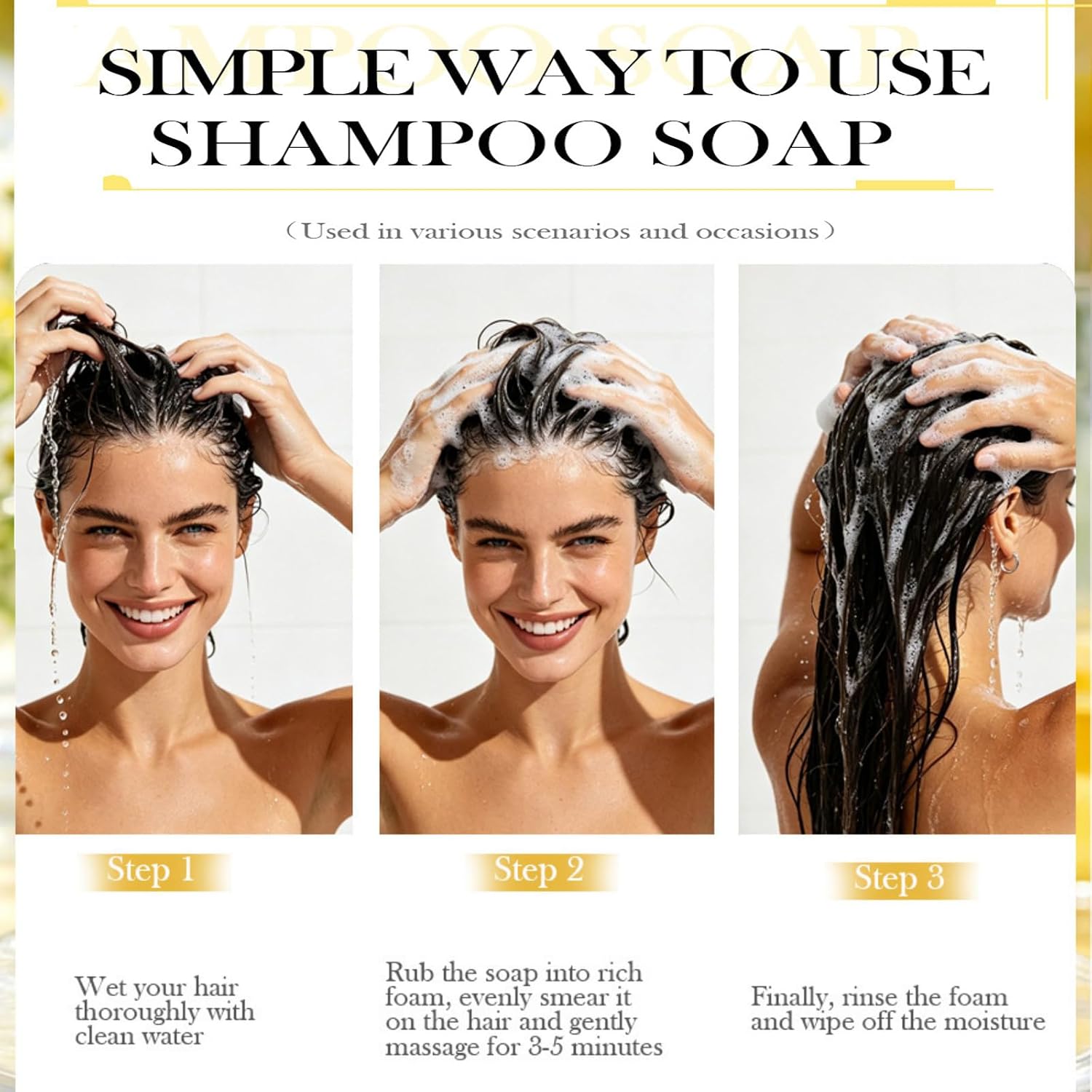 Ginger Shampoo and Conditioner Bars for Thinning Hair image 5