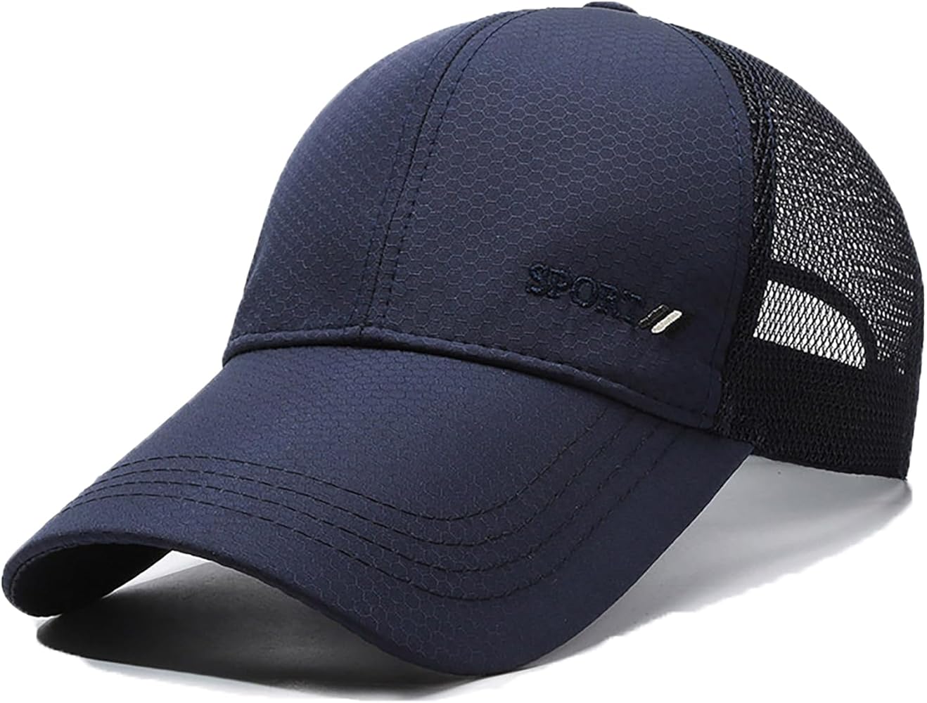 Berretta Leggera Uomo Bwiv Cappello Da Baseball Donna Berretto A Rete Con Visiera Estivo Traspirante 679888