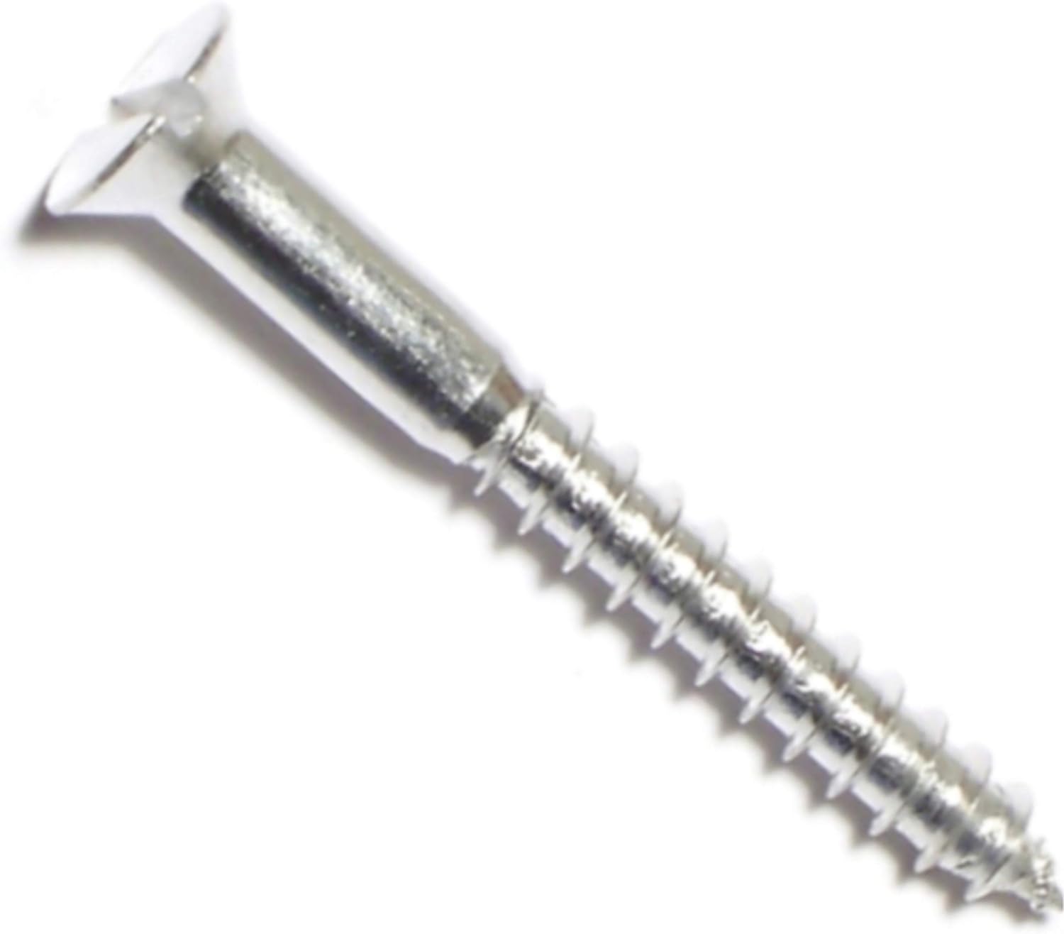 014973328085 Slotted Flat Wood Screws, 12 x 2-Inch, 24-Piece