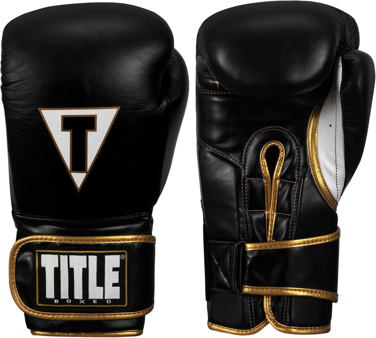 Title Boxeo Mexican Leather Bag Gloves Quatro - Boxing Gloves, Punching Bag Gloves, Kickboxing Gloves, Punching Gloves, Heavy Bag Gloves, Boxing Gloves Men and Women, Boxing Equipment