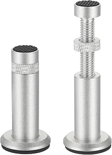 PATIKIL GPU Support Stand, 2Pcs Graphics Card Support Bracket 2-3.2" Silver | Adjustable Height with Magnetic Base Anti-sag Stand Vertical GPU Mount Holder for Universal Graphics Card