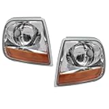 Driver & Passenger Side Corner Light Set Compatible with 2001-2003 Ford F-150 FO2520170 FO2521170