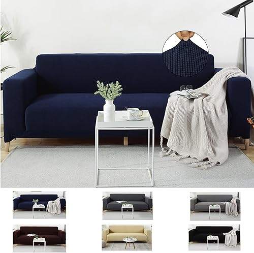 Stretch Sofa Covers Slipcovers, Terylene Anti-Slip Soft Couch Sofa Cover,Soft Elastic Furniture ProtectorsSuitable for Children, Dogs, Jacquard