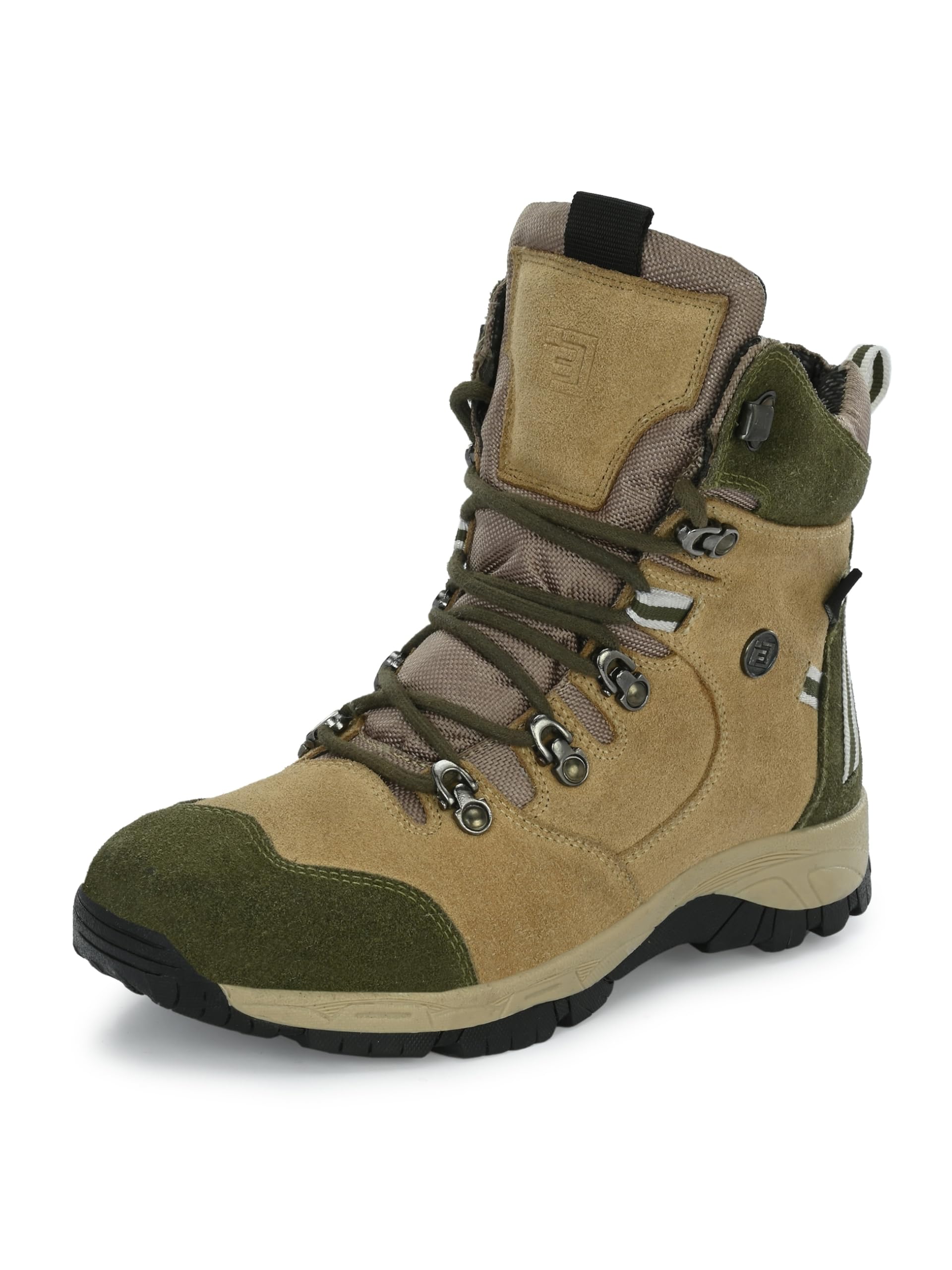 Eego Italy Mens Genuine Leather Outdoor Shoes with Steel Toe - Hardy_Beige_Green_11 (B0D35FKXM1) Amazon Price History, Amazon Price Tracker