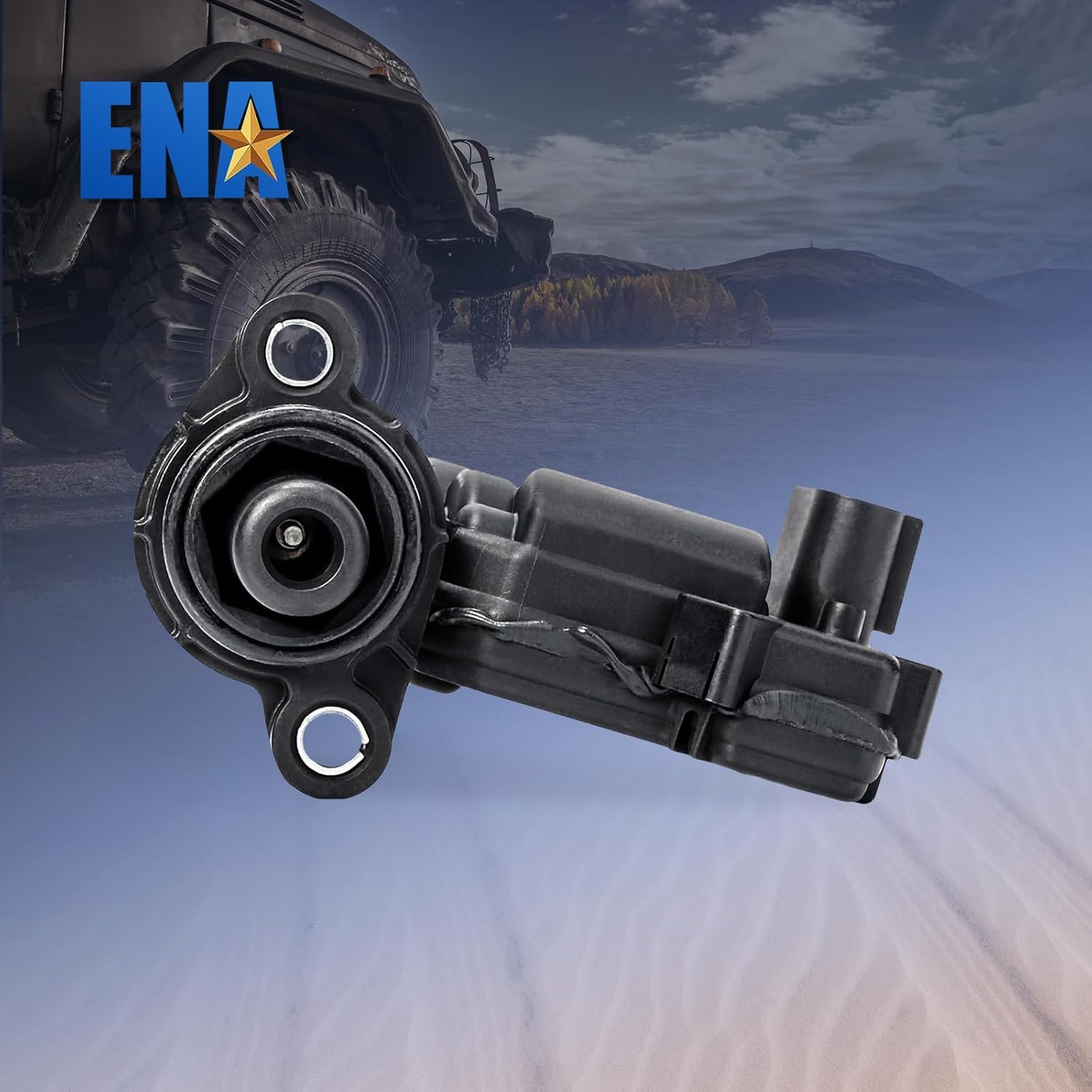 ENA 4WD Front Axle Actuator Compatible With Chevrolet GMC Isuzu Buick Oldsmobile 2002-2009 Ascender Rainier Trailblazer L4 V8 4.2L 6.0L 5.3L Replacement For 12471631 V51730138 600103