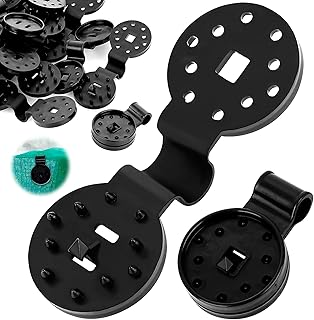 OneNine Shade Cloth Heavy Duty Lock Grip - 2023 New Shade Cloth Plastic Clips Greenhouse Shade Cloth Fix Clamp, Greenhouse Shade Cloth Fix Clamp,Tarp Clips Heavy Duty Lock Grip for Garden Sun Shade Net(50pcs