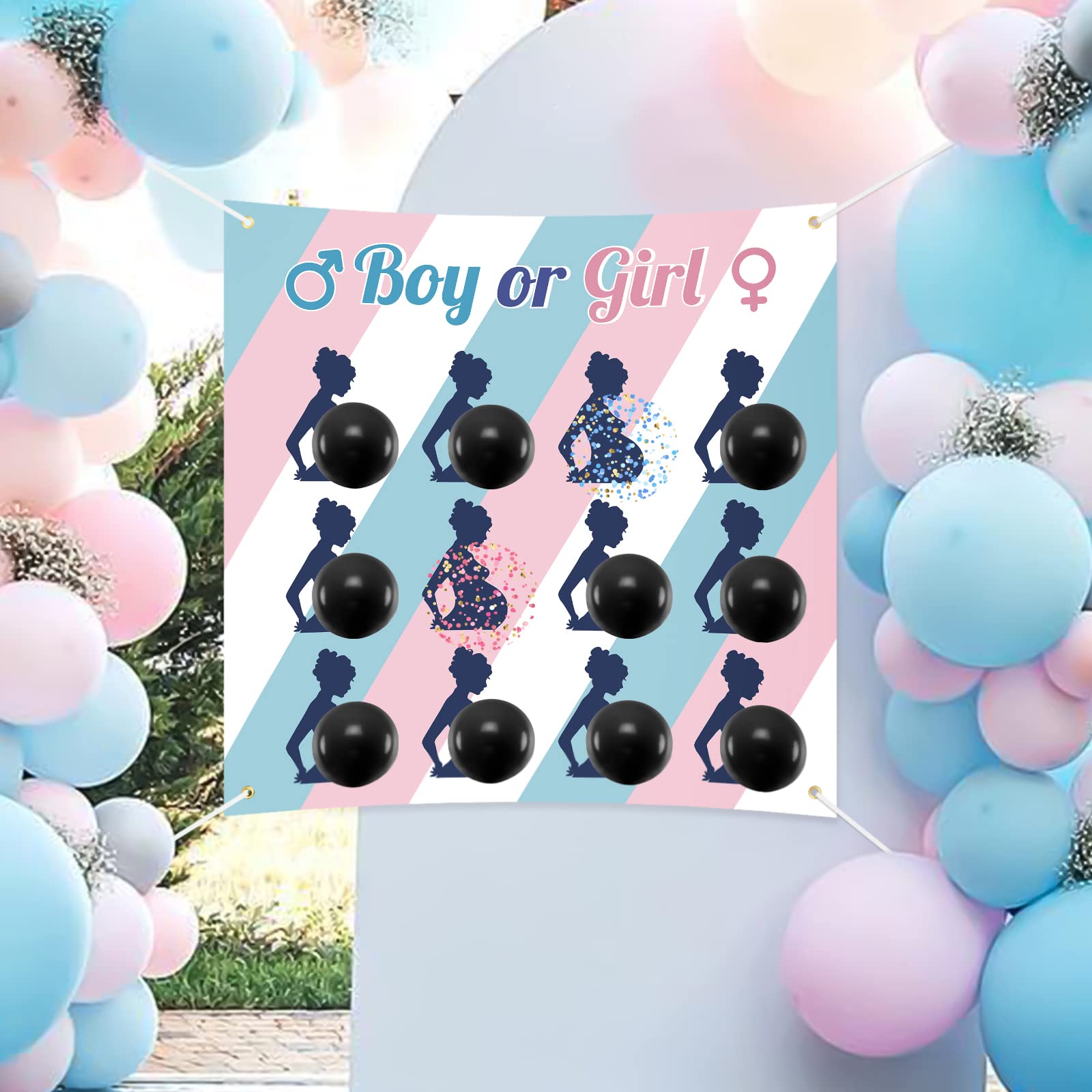 Lot De 50 Cartes De Vote Pour Fête De Révélation Du Sexe, Jeu De Fête Prénatale, Cartes De Jeu Pour Fille Ou Garçon, Rose Et Bleu, Petit Homme Ou