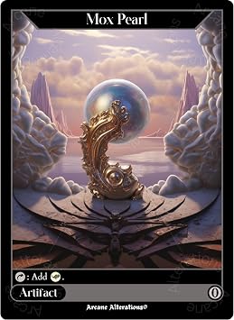 Mox Pearl - Altered Art Custom Card