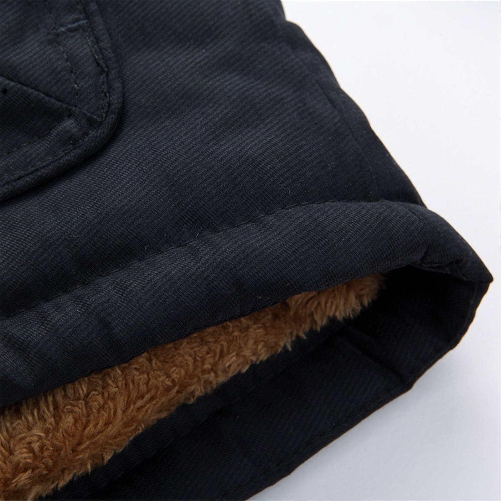 Piumino da uomo con cappuccio fodera in pile cappotto imbottito imbottito all'aperto giacca trapuntata invernale nsulated piumini invernali larghi casual zip up capispalla manica lunga parka termico